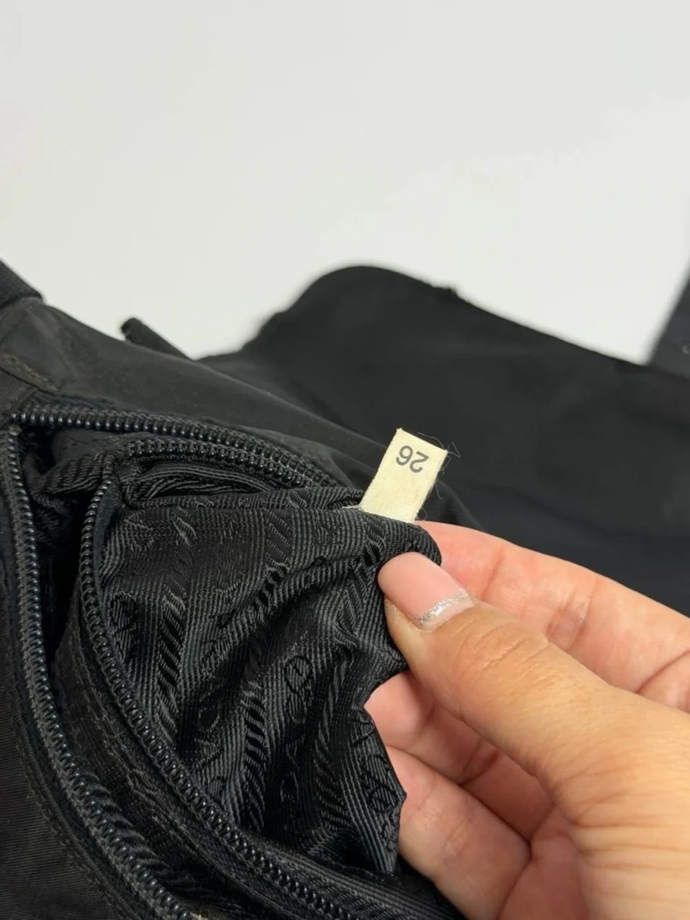 Prada Tessuto Nylon Messenger Shoulder Bag